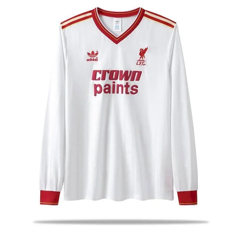 Retro Liverpool 1985/87 Away Long Sleeve Jersey