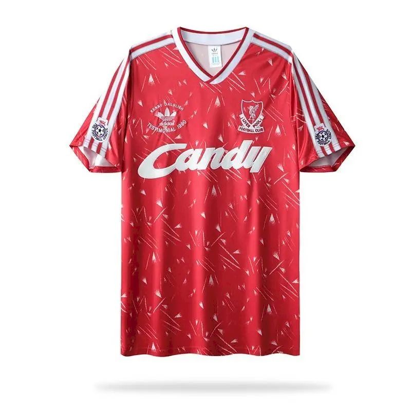 Retro Liverpool 1990 Dalglish Testimonial Jersey