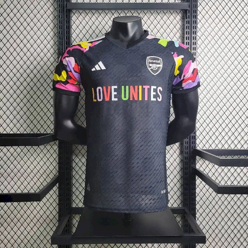 Mens Arsenal 2024/25 Pre-Match Training Jersey Player Version