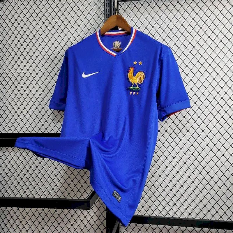 Mens France 2024/25 Euro Home Jersey