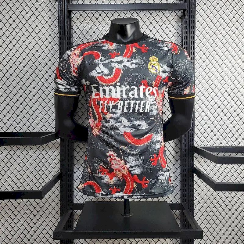 Mens Real Madrid 2024/25 Dragon Edition Jersey Player Version
