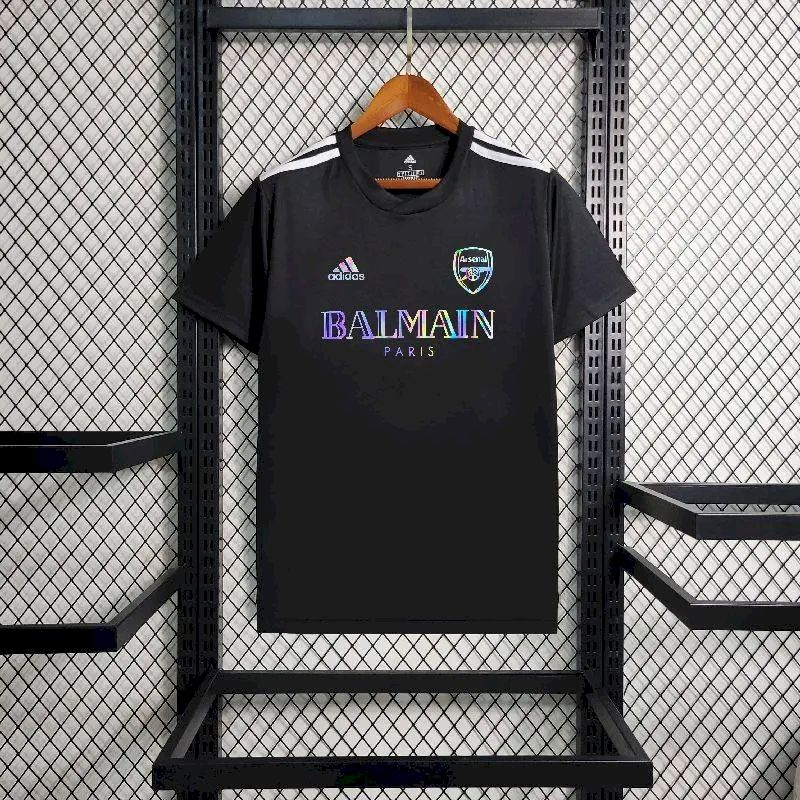 Mens Arsenal 2024/25 Balmain Co-Branded Edition T-shirt