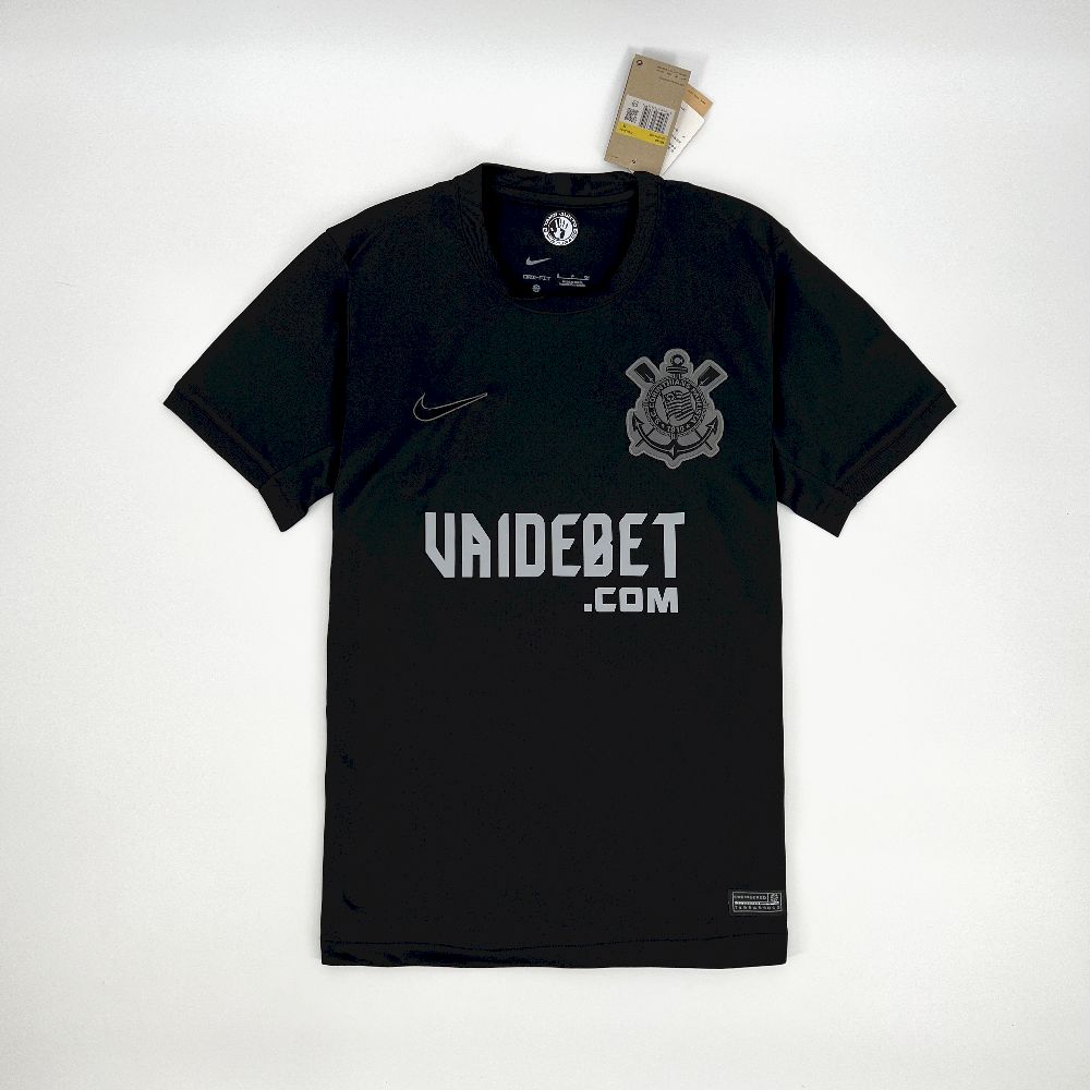 Mens Corinthians 2024/25 Away+Sponsors Jersey