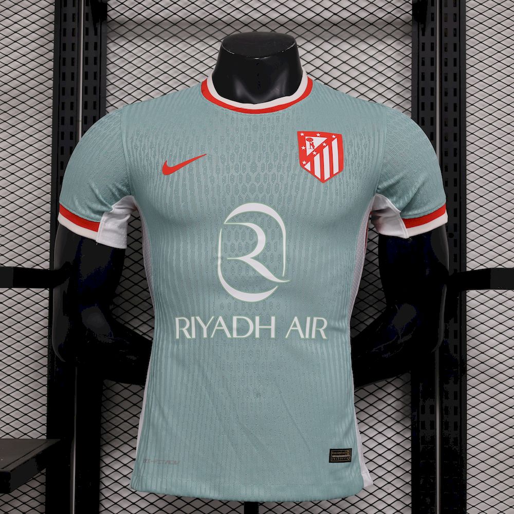 Mens Atletico Madrid 2024/25 Away Jersey Player Version
