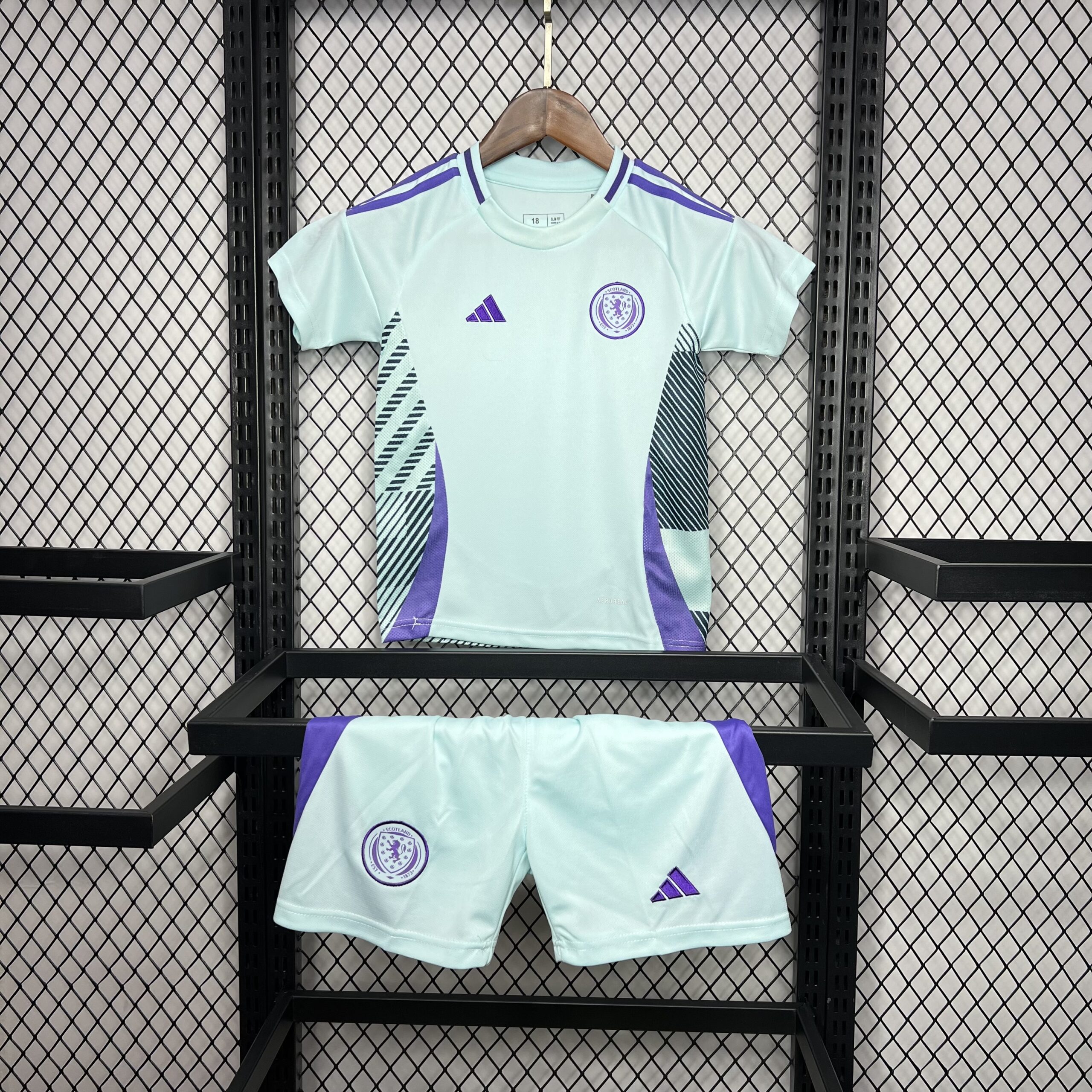 Kids Scotland 2024/25 Euro Away Kit
