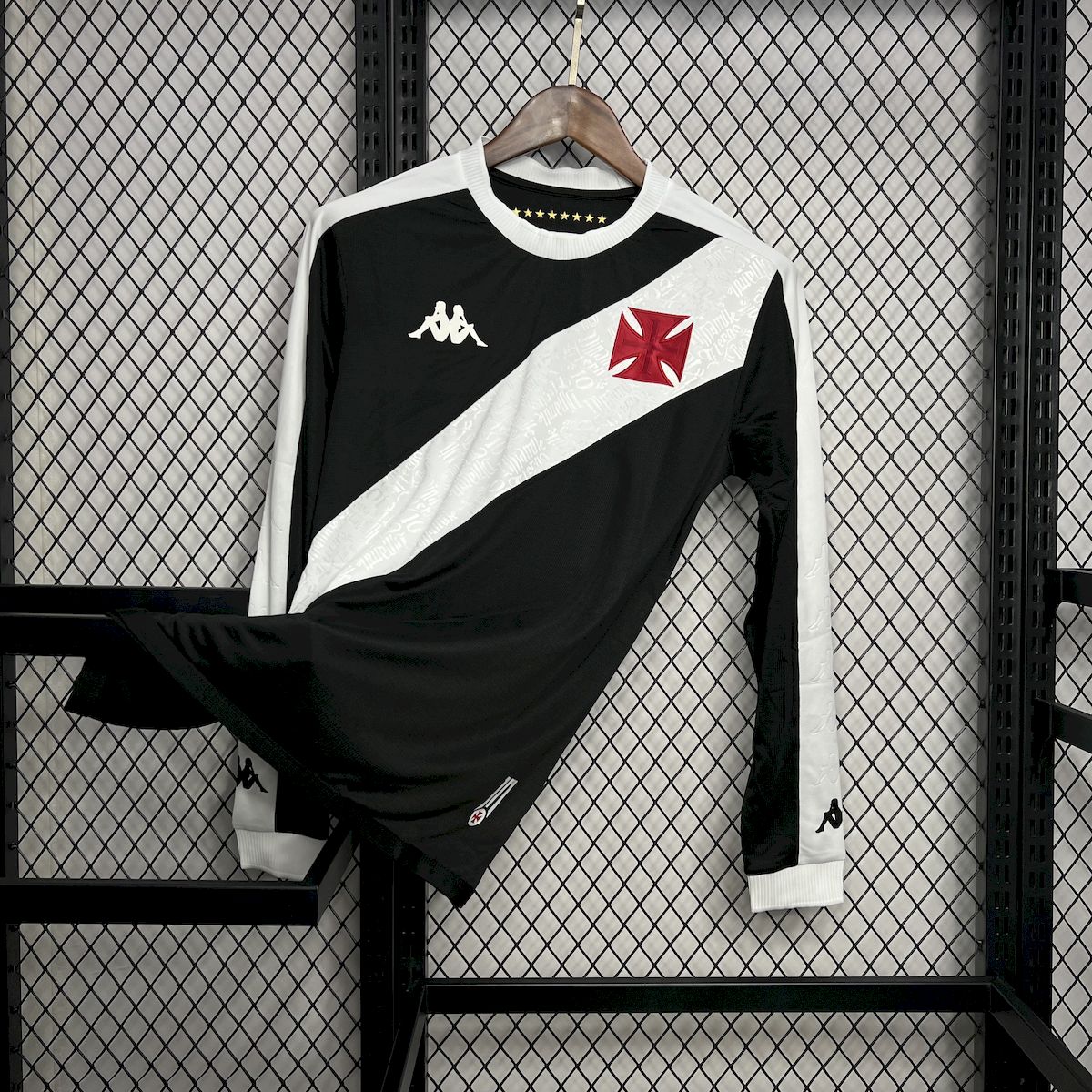 Mens Vasco da gama 2024/25 Home Long Sleeve Jersey