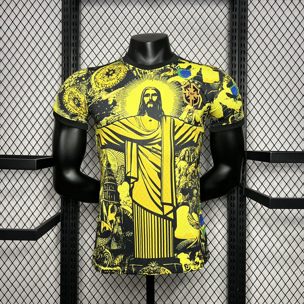 Mens Brazil 2024/25 Special Edition Jersey Player Version
