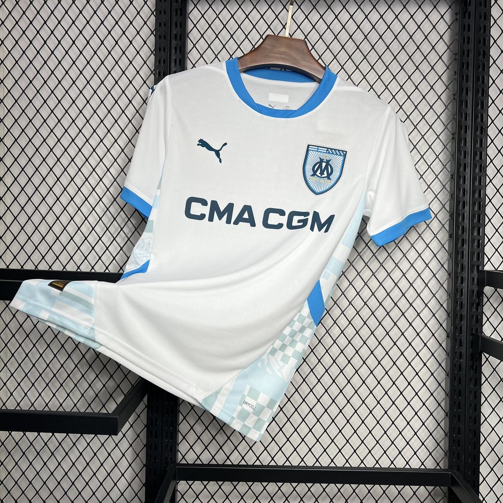 Mens Olympique Marseille 2024/25 Home Jersey