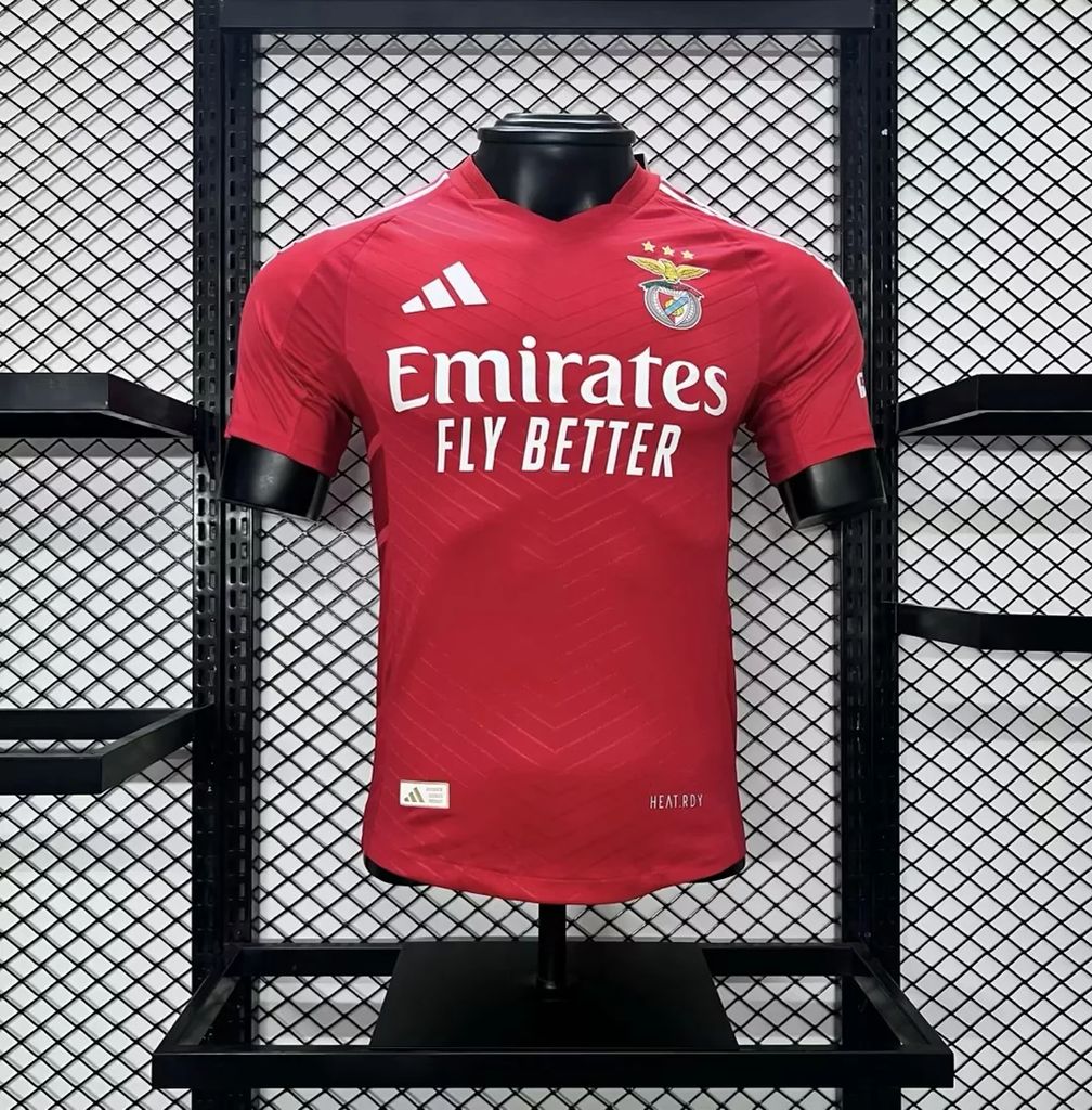 Mens Benfica 2024/25 Home Jersey Player Version