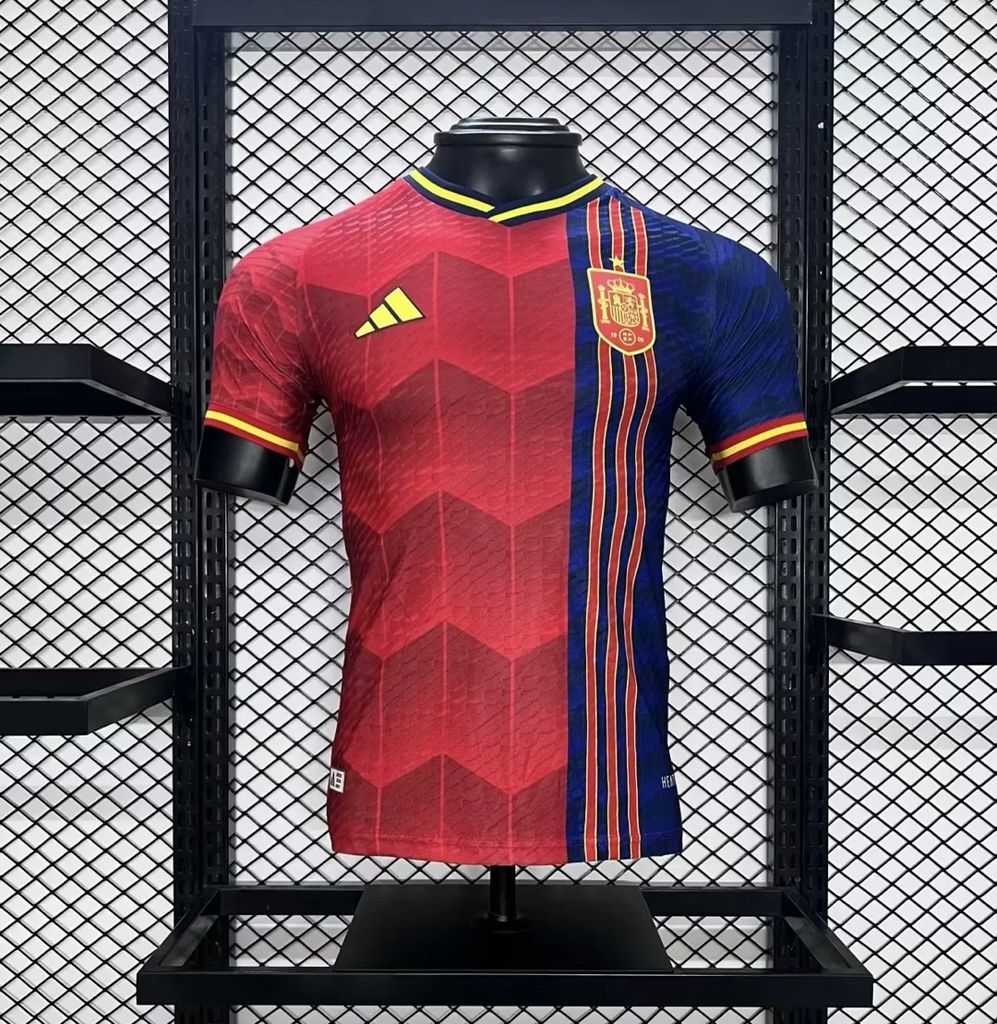 Mens Spain 2024/25 Red Special Edition Jersey Player Version