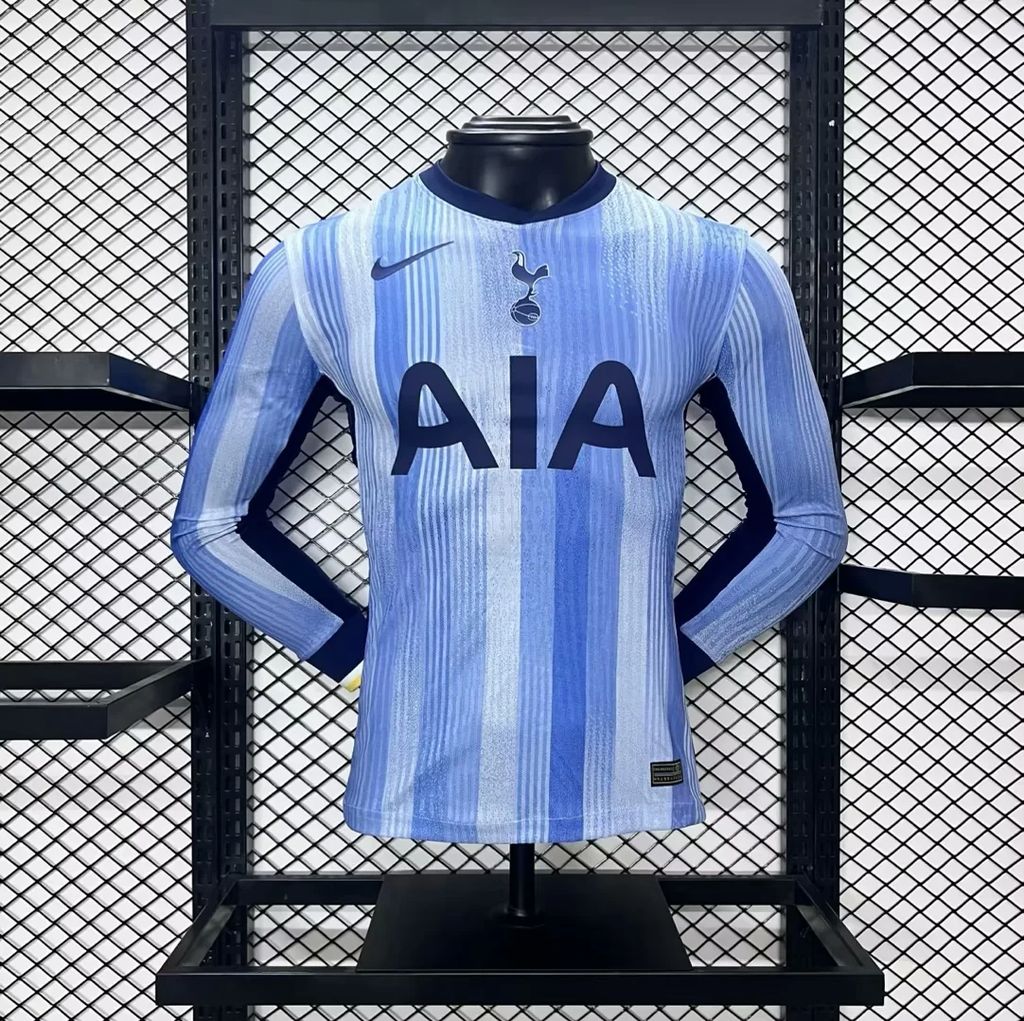 Mens Tottenham Hotspur 2024/25 Away Long Sleeves Jersey Player Version