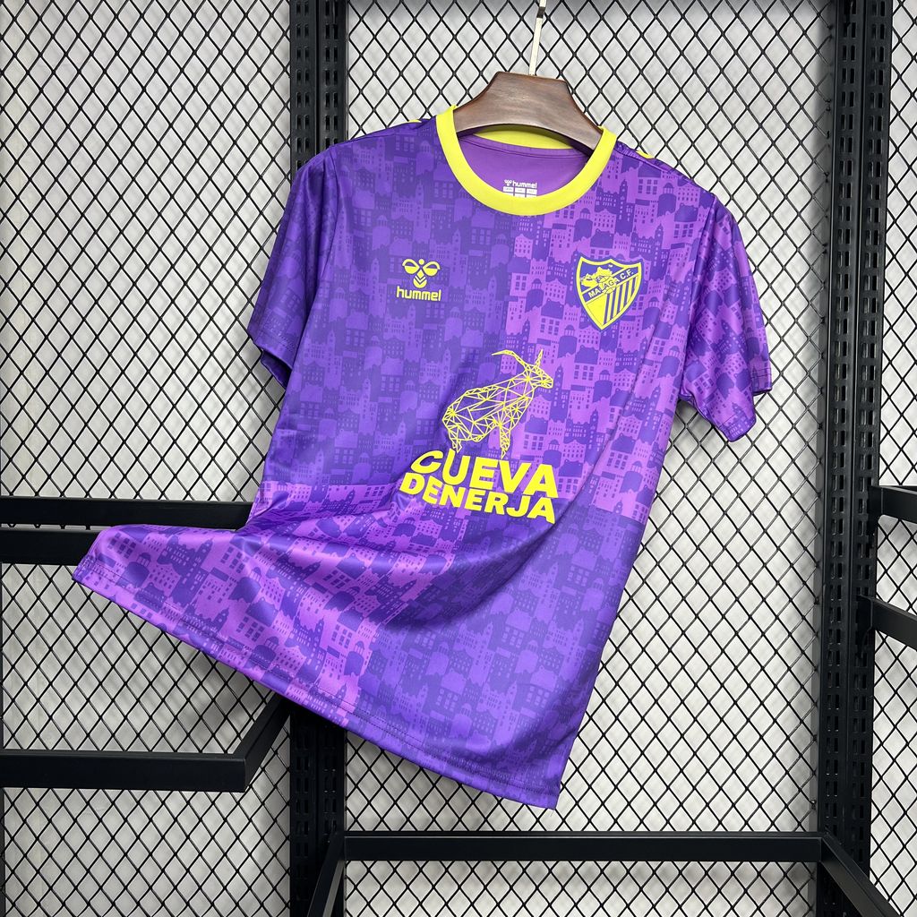 Mens Malaga 2024/25 Purple pre-match Jersey