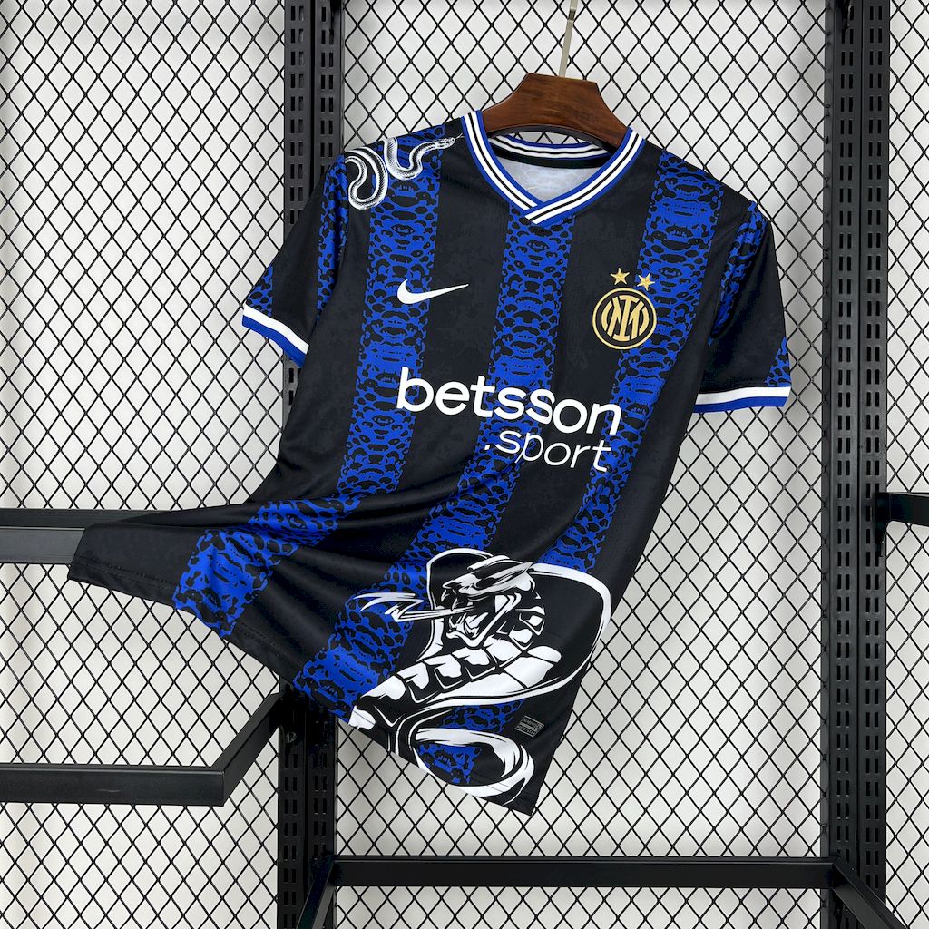 Mens Inter Milan 2024/25 White Mamba Special Edition Jersey