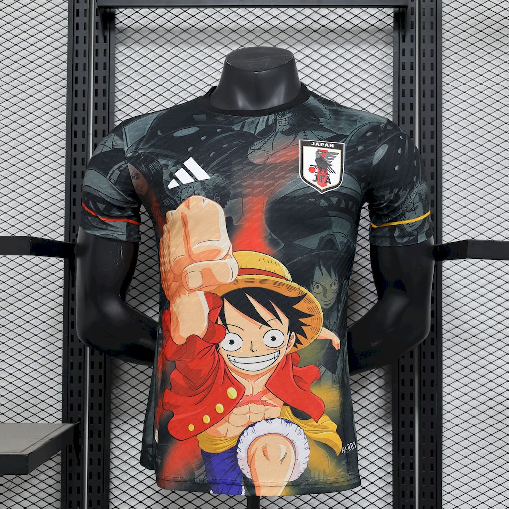 Mens Japan 2025/26 ワンピース-モンキー・D・ルフィ Jersey  Player Version