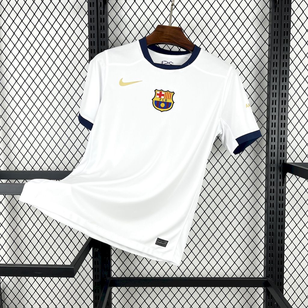 Mens Barcelona 2025/26 White Special Edition Jersey