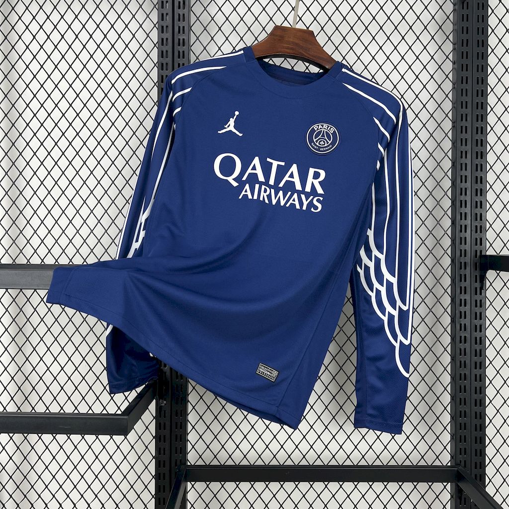 Mens Paris Saint-Germain 2025/26 Fourth Long Sleeve Jersey