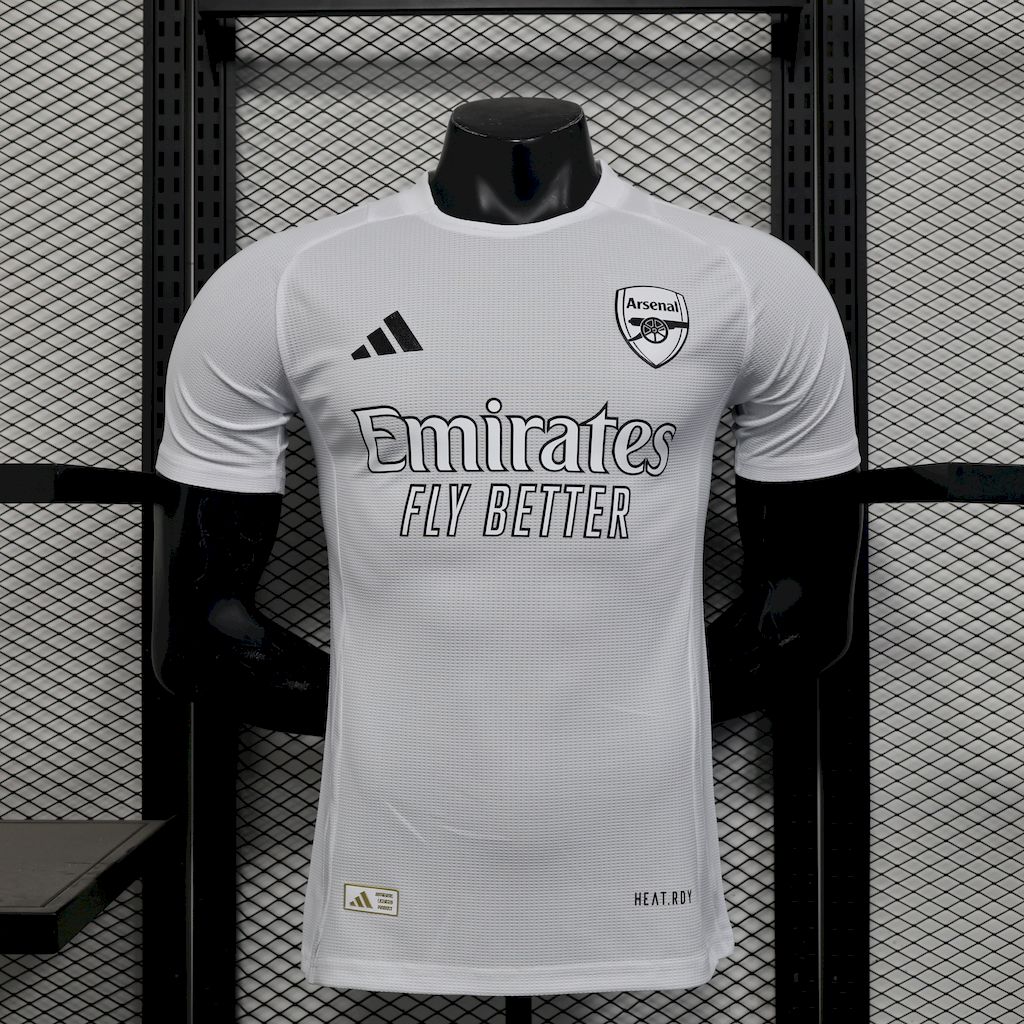 Mens Arsenal 2024/25 White Special Edition Jersey Player Version