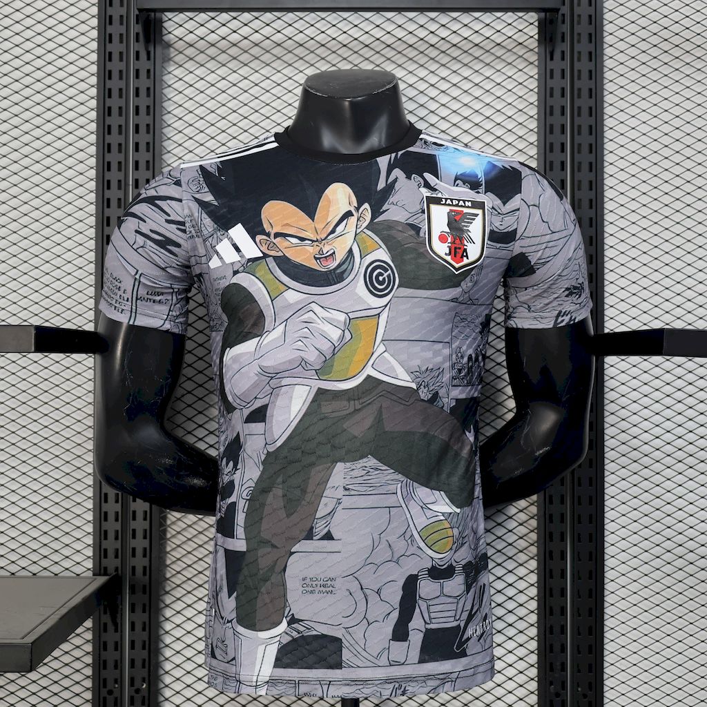 Mens Japan 2025/26 ベジータ四世 Black Jersey Player Version