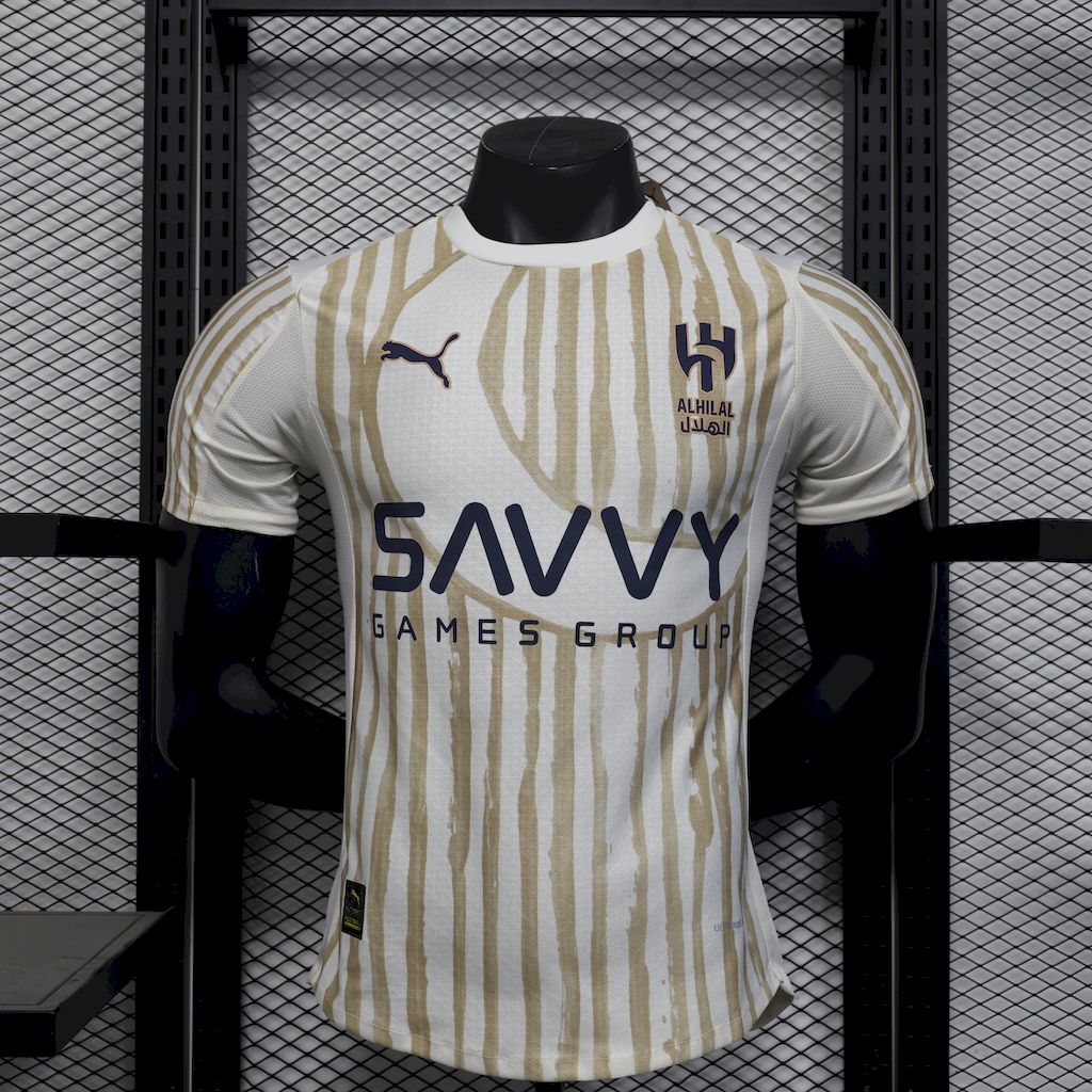 Mens Al Hilal SC 2025/26 Away Jersey Player Version