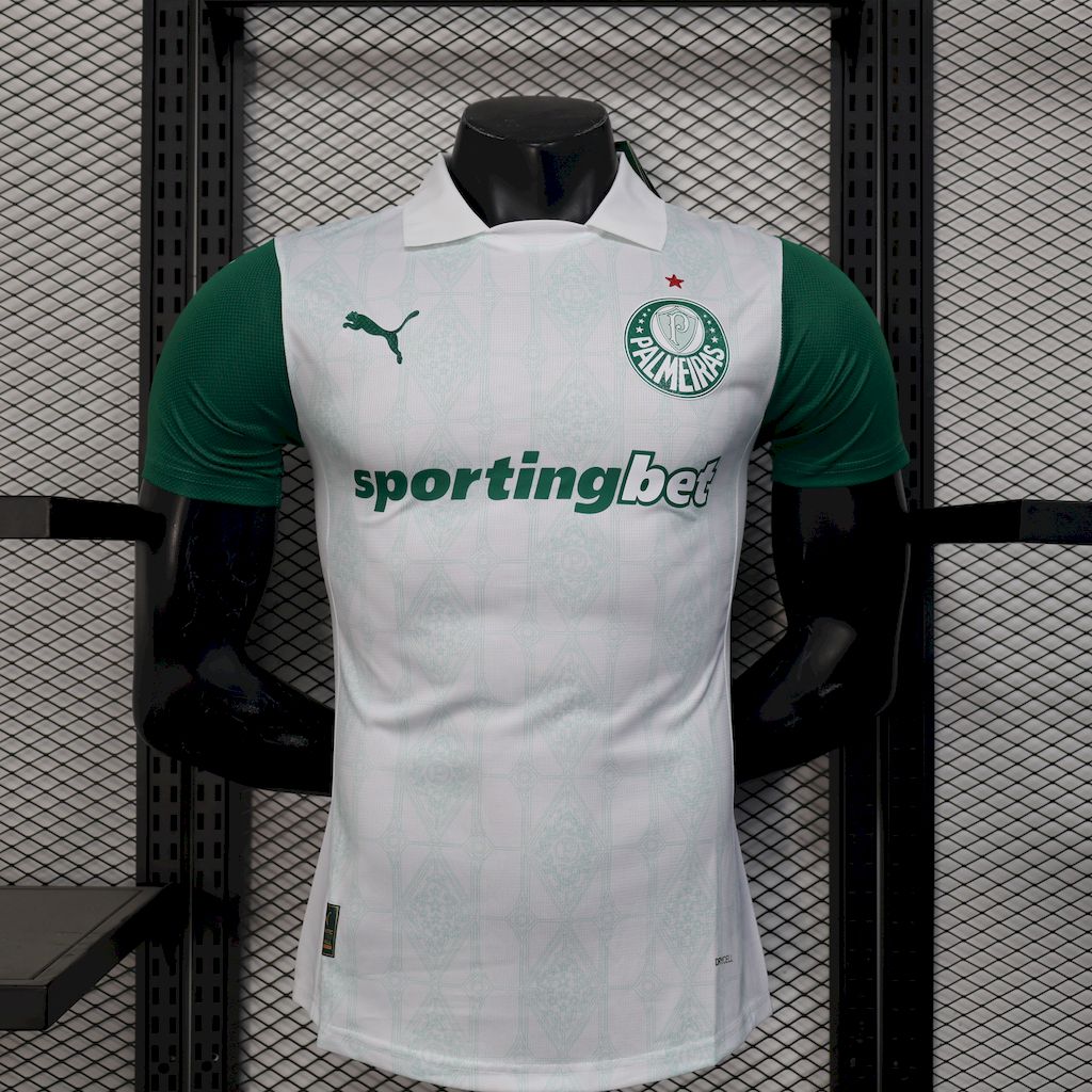 Mens Palmeiras 2025/26 Away Jersey Player Version