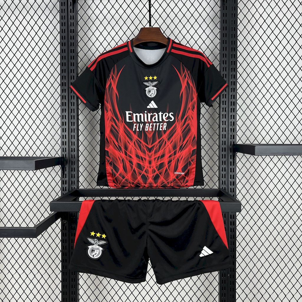 Kids Benfica 2025/26 Away Concept version Kit