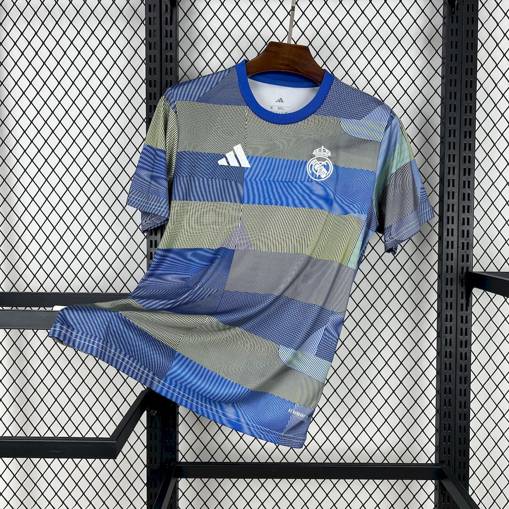 Mens Real Madrid 2025/26 Pre-match suit Jersey