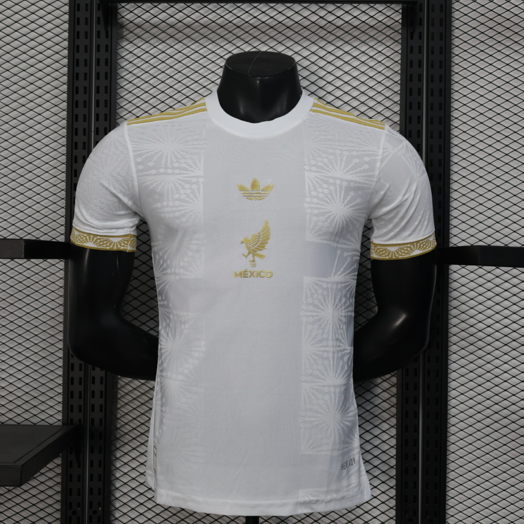 Mens Mexico 2025/26 season white special edition player jersey