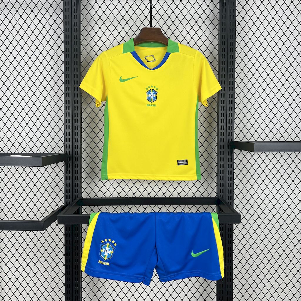Kids Brazil 2025/26 Home Kit