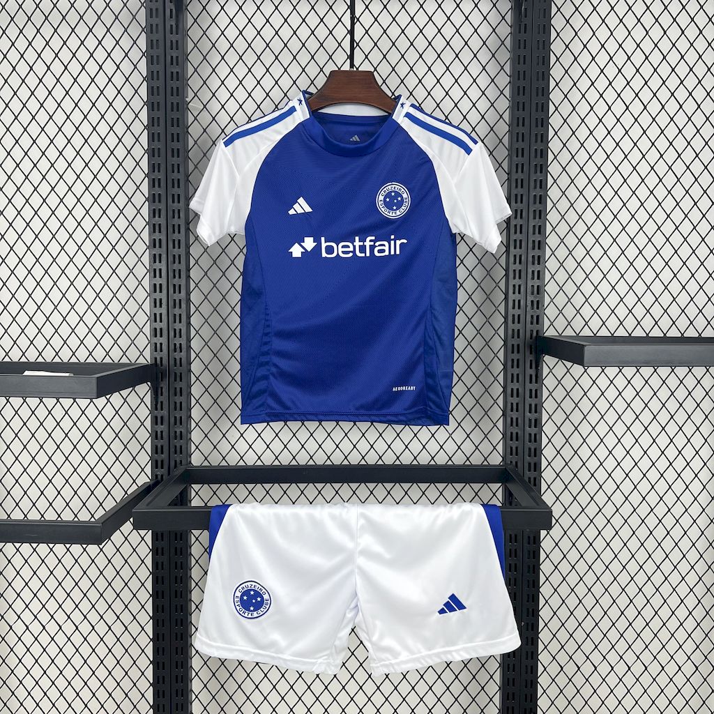 Kids Cruzeiro 2025/26 Home Kit