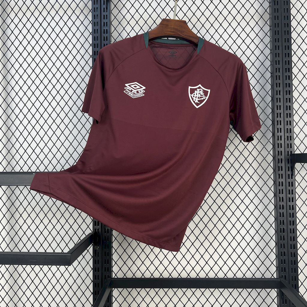 Mens Fluminense 2025/26 Maroon pre-race Jersey