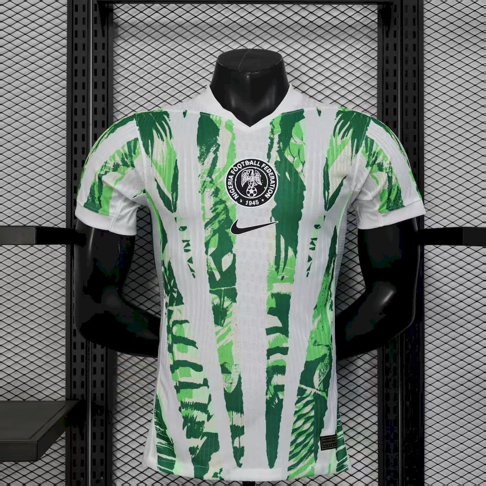 Mens Nigeria 25/26 White and Green Special Edition Jersey Player Version