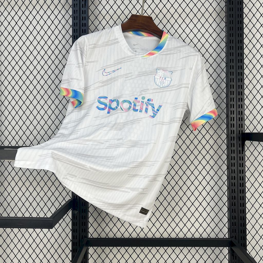 Mens Barcelona 2025/26 White Special Edition Jersey