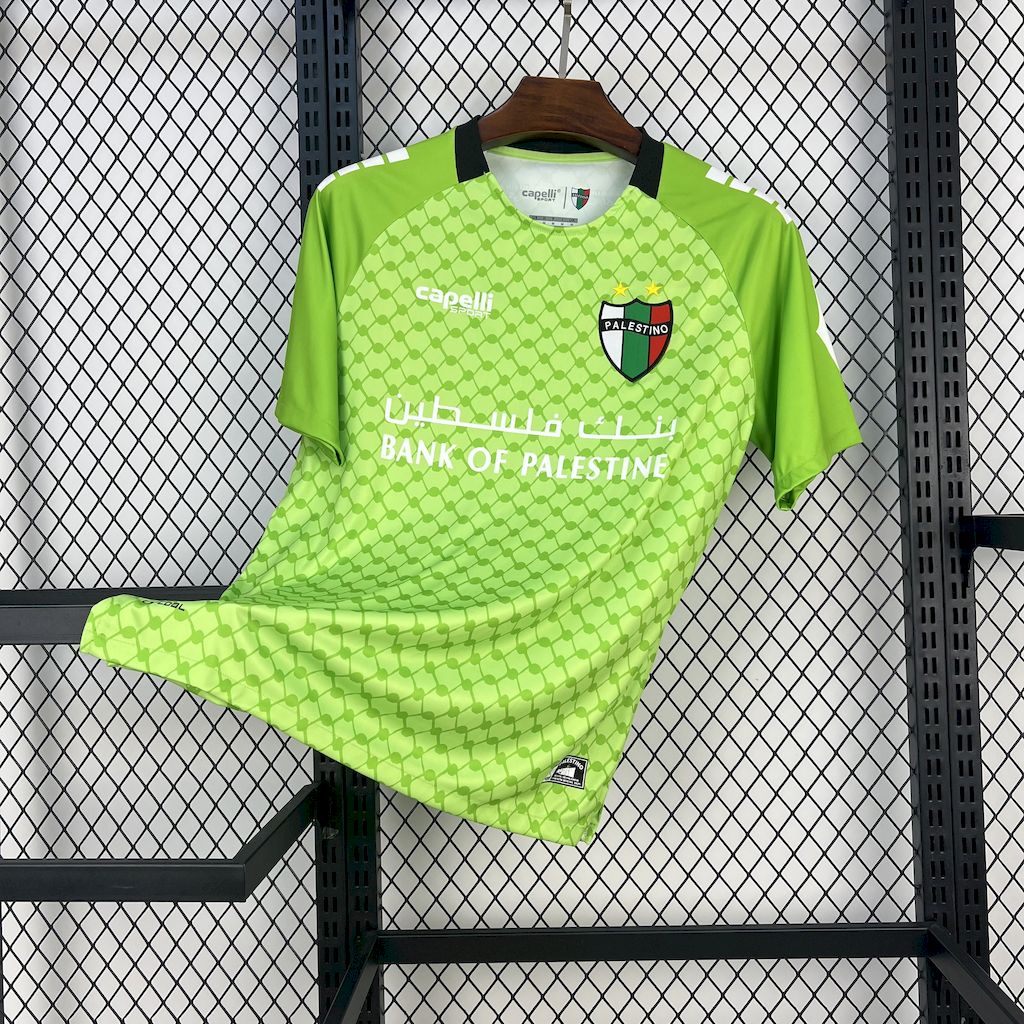 Mens CD Palestino 2025/26 Light Green Jersey