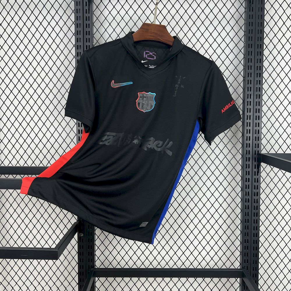 Mens Barcelona 2024/25 Away Travis Scott Jersey