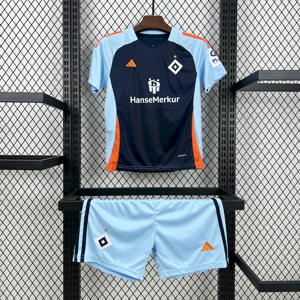 Kids Hamburger SV 2024/25 Pre-Match Shirt Kit