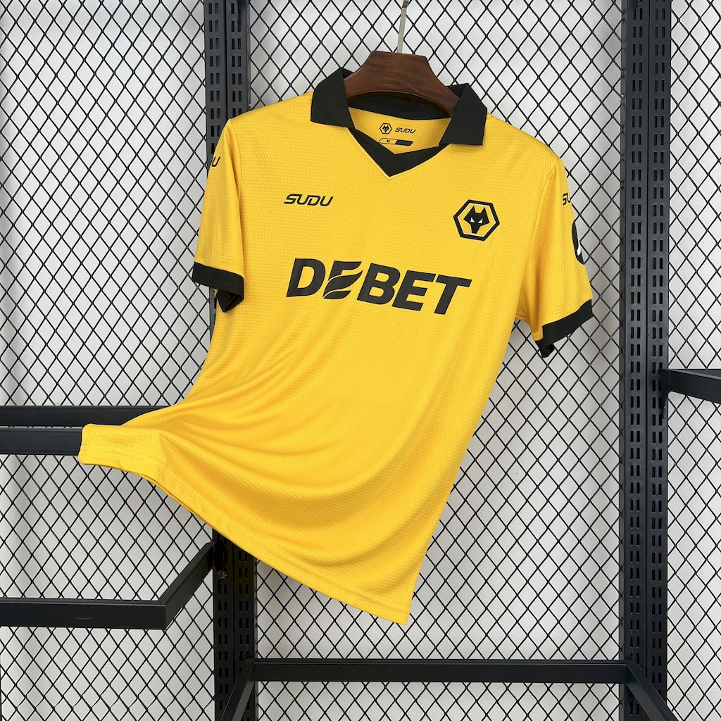 Mens Wolves 2025/26 Home Jersey
