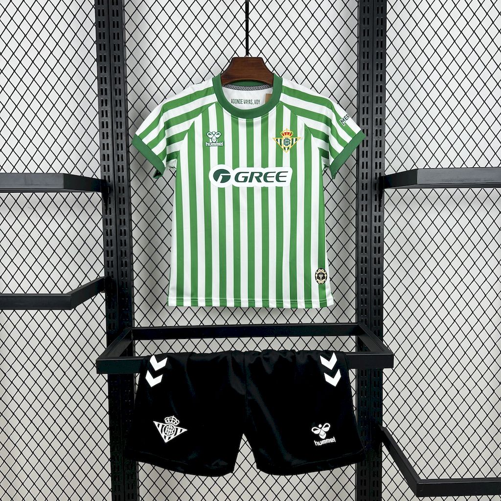 Kids Real Betis 2025/26 League Final Special Edition Kit