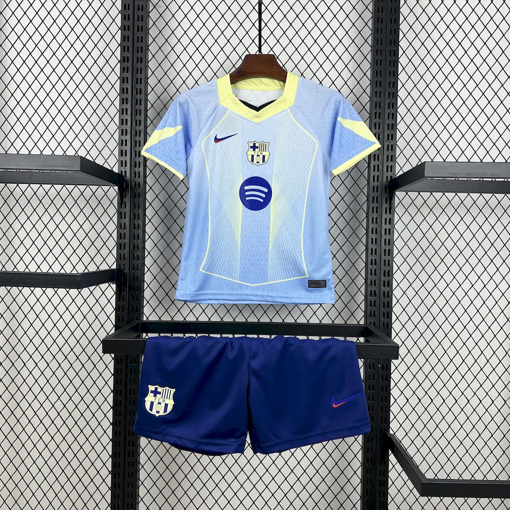 Kids Barcelona 2025/26 blue special edition Kit