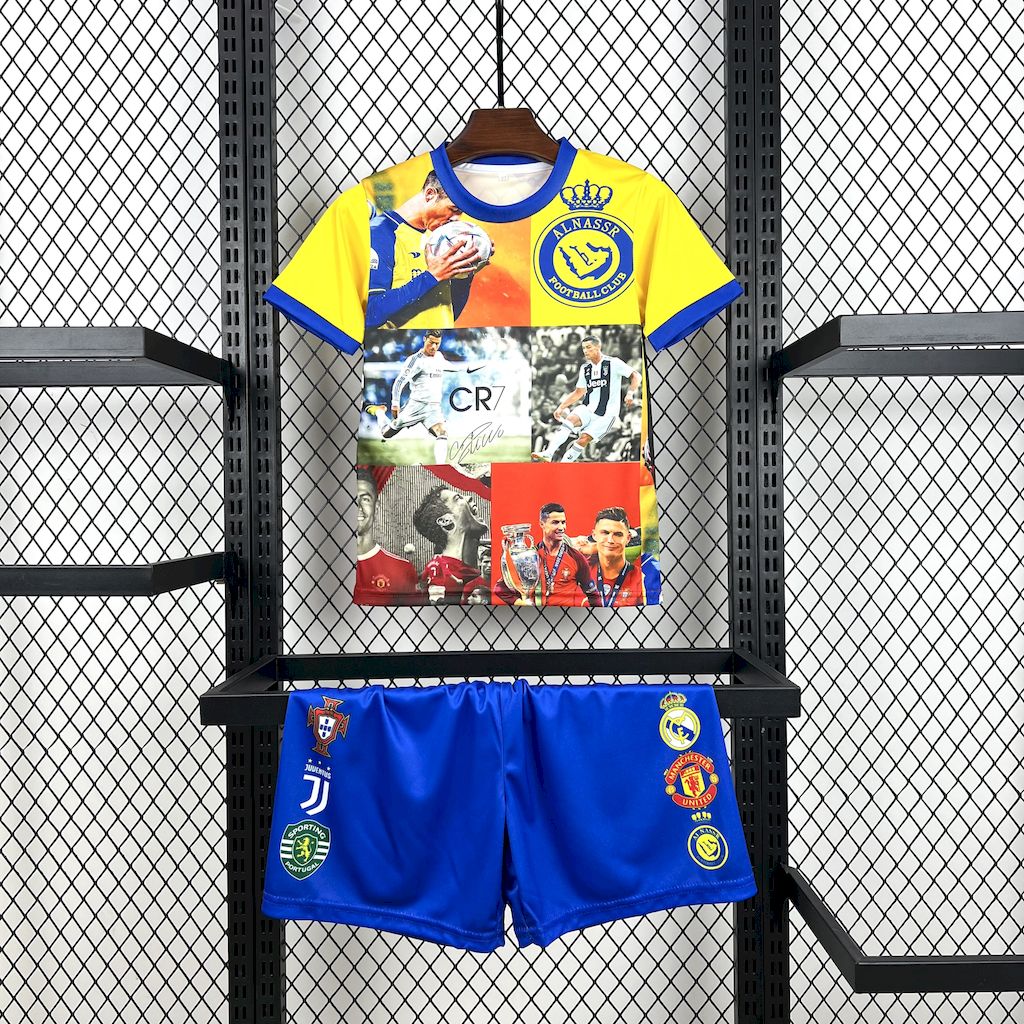 Kids Cristiano Ronaldo 2025/26 all club mix Kit