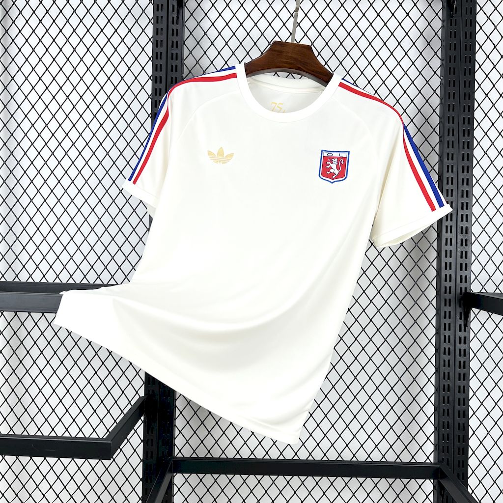 Mens Olympique Lyonnais 2025/26 Anniversary Edition Jersey