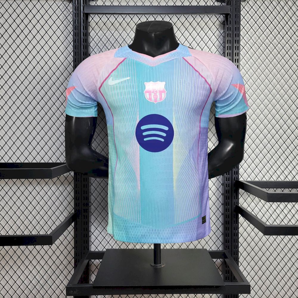 Mens Barcelona 2025/26 Bule Special Edition Jersey Player Version