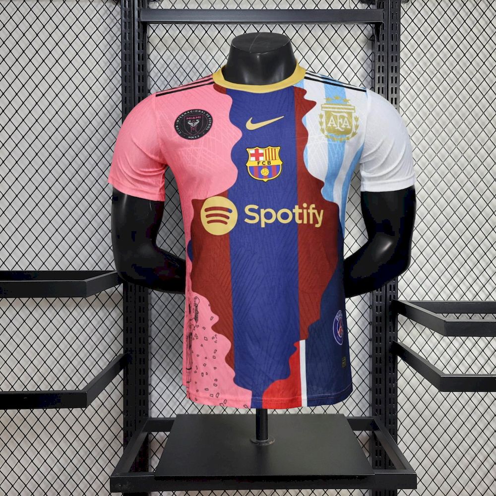 Mens Lionel Andrés Messi Cuccitini 2025/26 All club mix JerseyPlayer Version