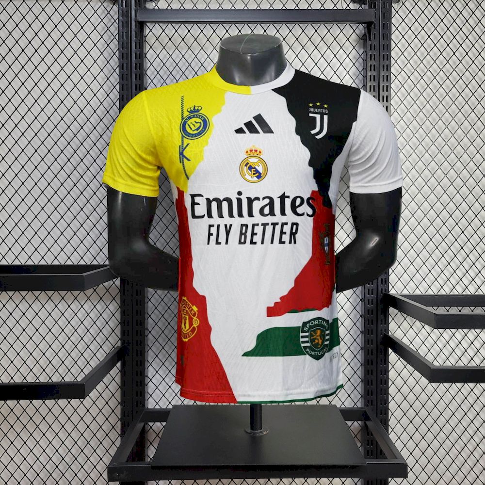 Mens Cristiano Ronaldo 2025/26 All Club Mix  Jersey Player Version