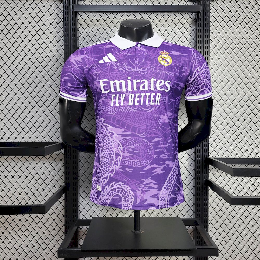 Mens Real Madrid 2025/26 Purple special edition Jersey Player Version