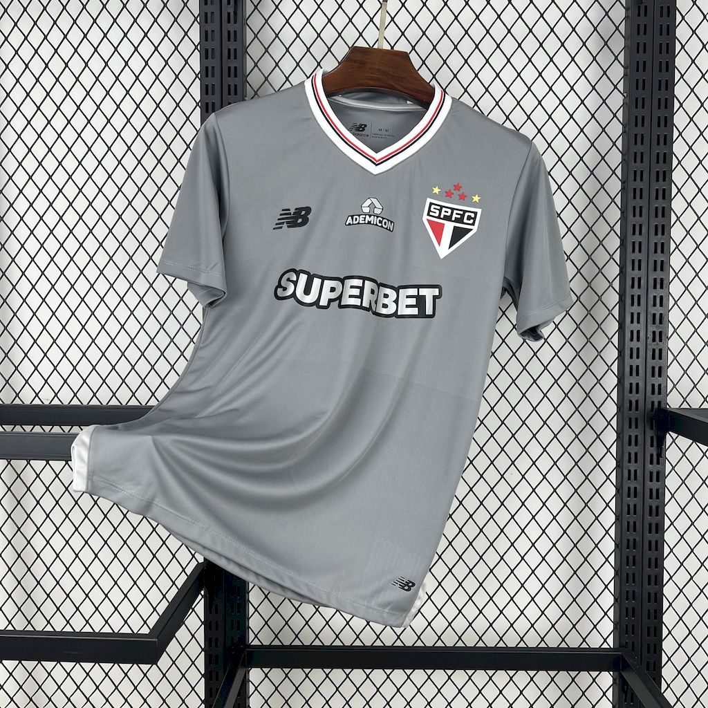 Mens Sao Paulo 2025/26 Special Edition Grey Jersey