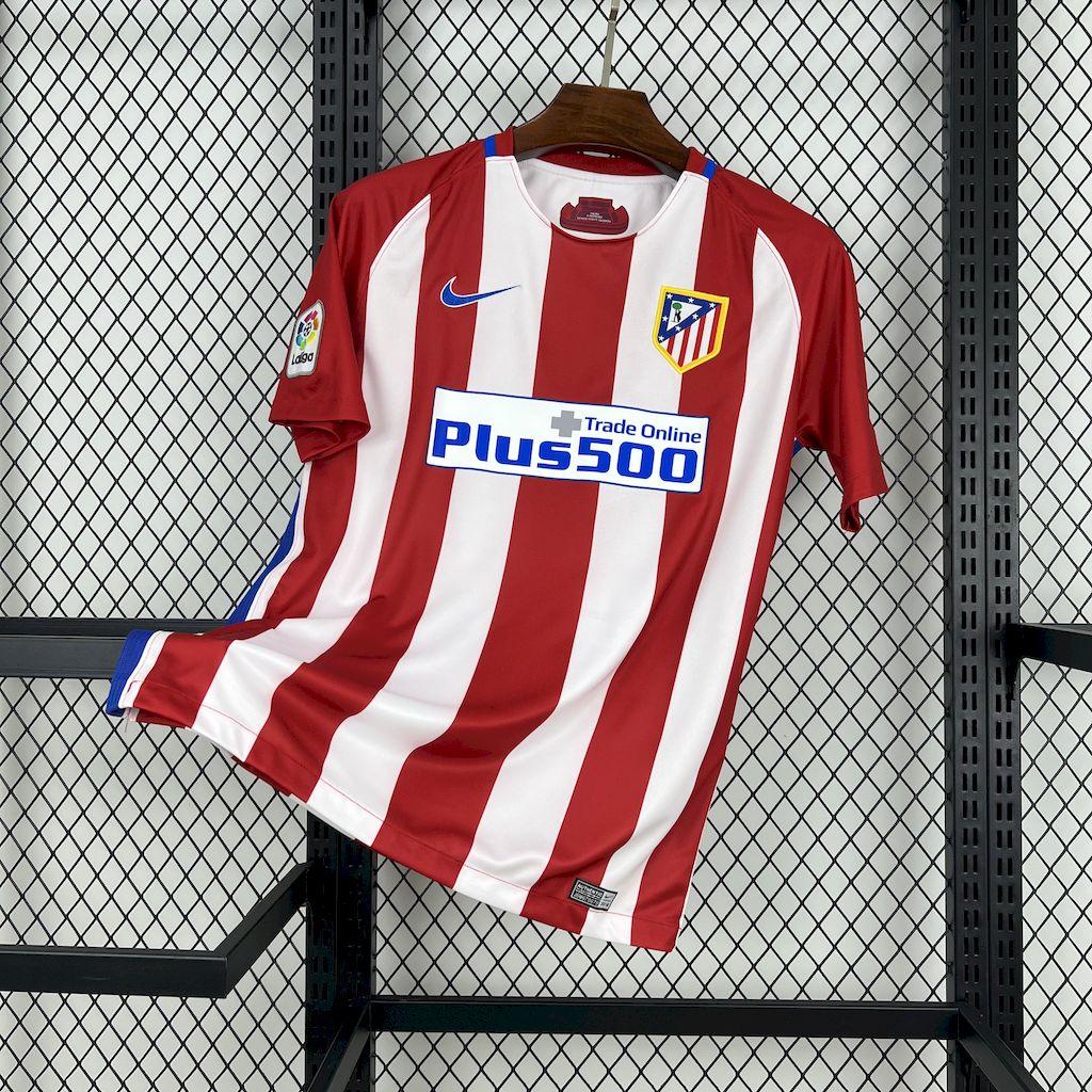 Retro Atletico Madrid 2016/17 Home Jersey
