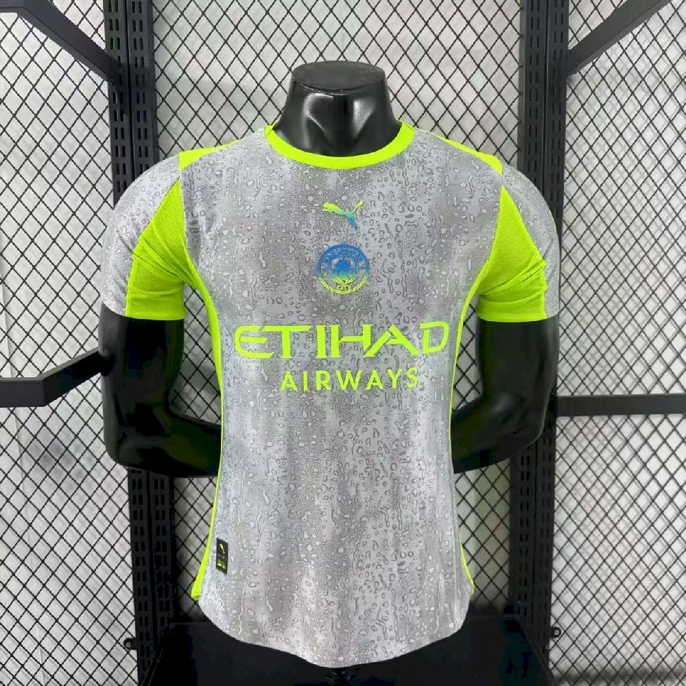 Mens Manchester City 2025/26 Third Jersey  Player Version