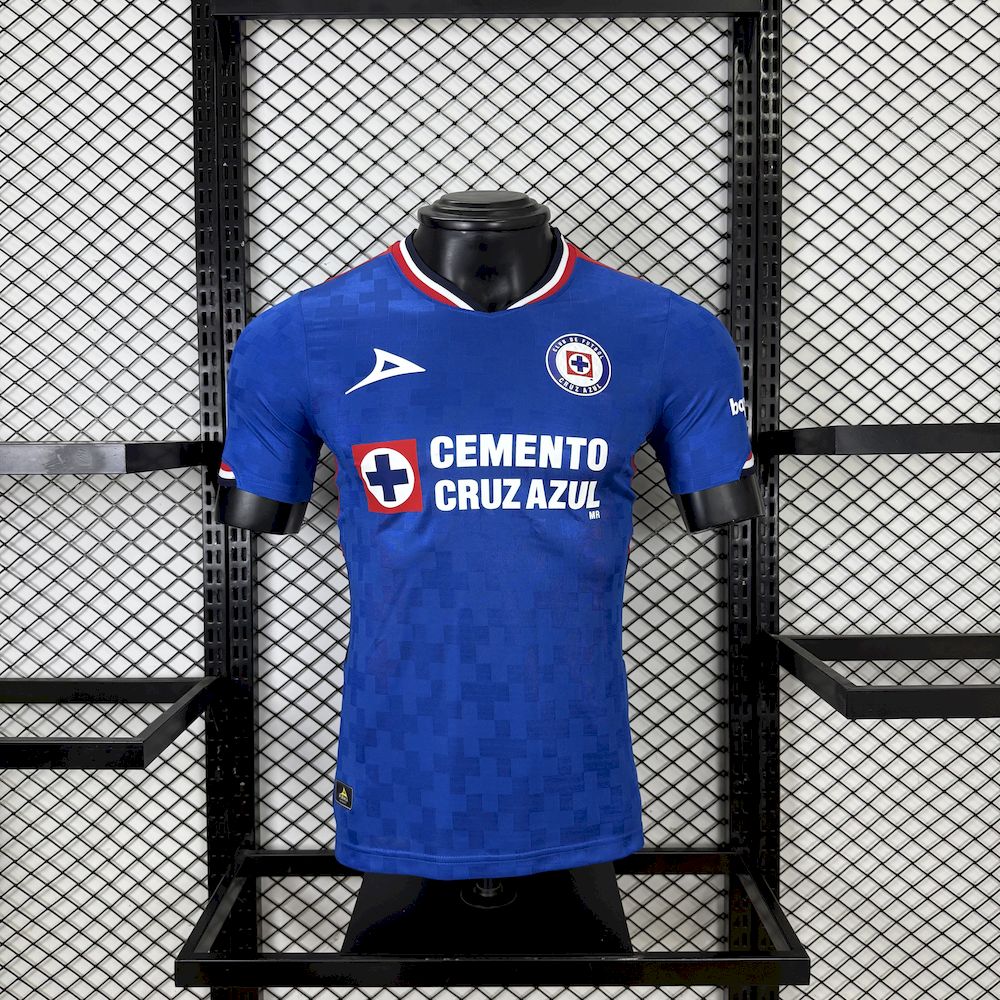 Mens Cruz Azul 2025/26 Home Authentic Jersey