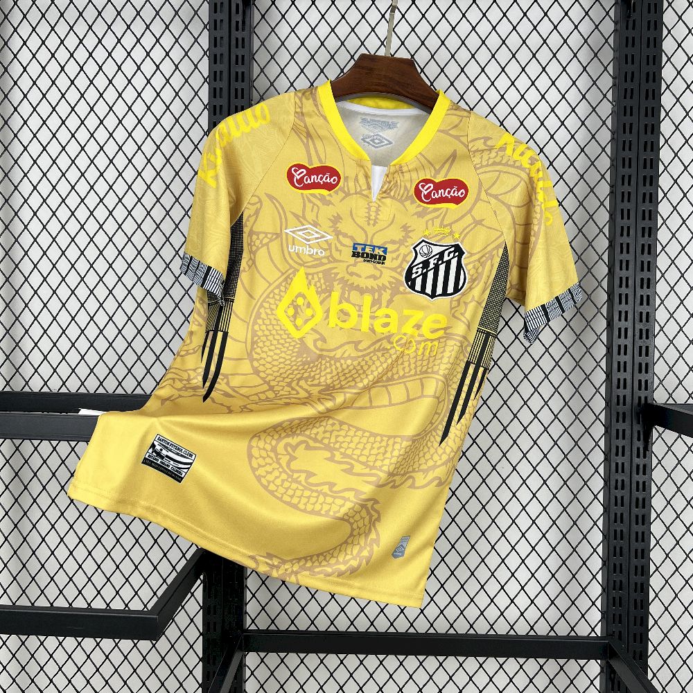 Mens Santos 2025/26 Golden Dragon Special Edition Jersey