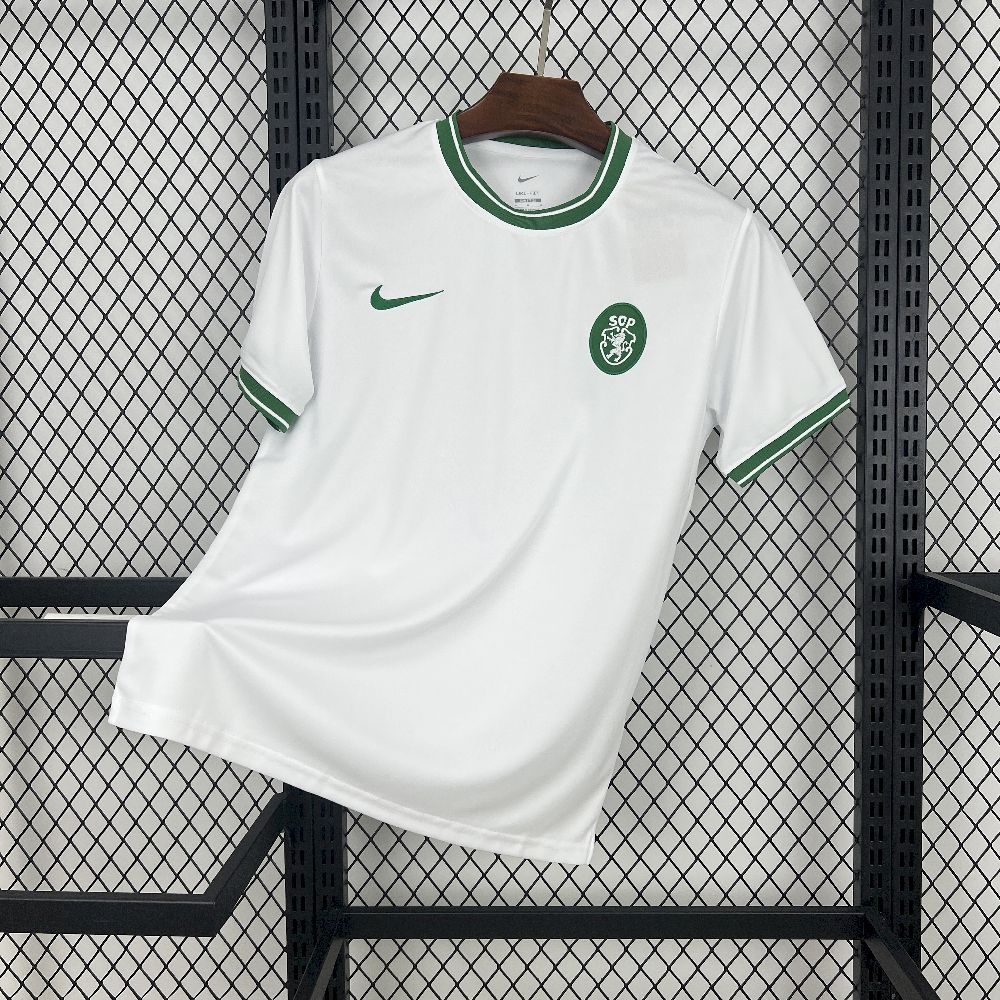 Mens Sporting CP 2025/26 Retro Cycling Edition Jersey